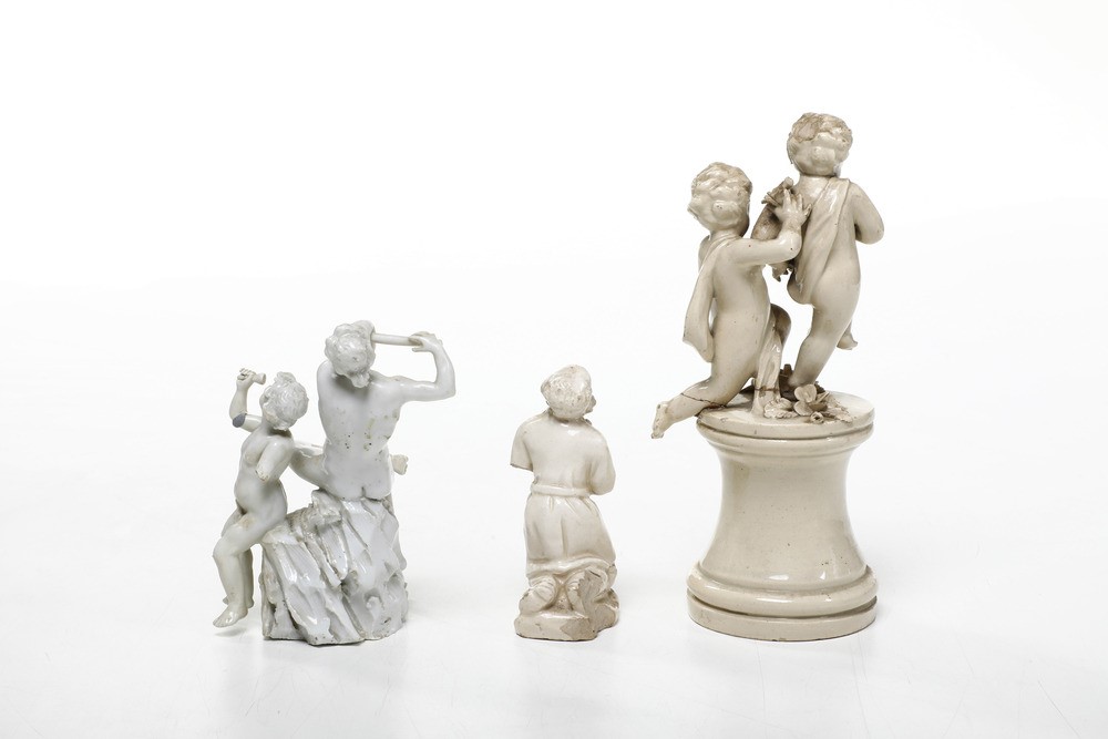 Tre Figurine. Veneto e Savona, XVIII- Inizio XX Secolo.