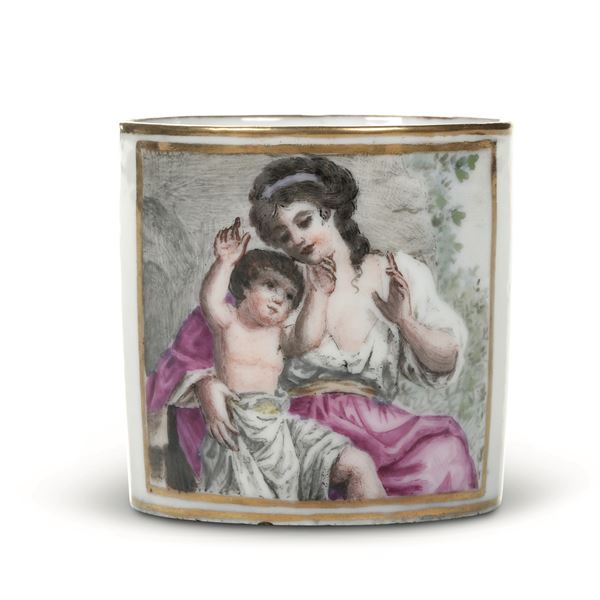 Tazza. Veneto, XIX secolo.