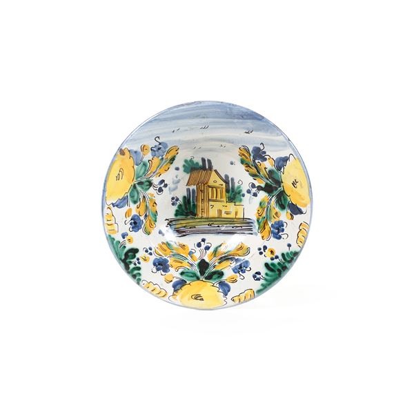 Piatto. Vietri, XIX secolo.