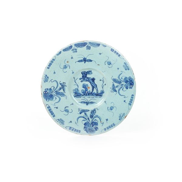 Piatto. Pavia, XVIII secolo.