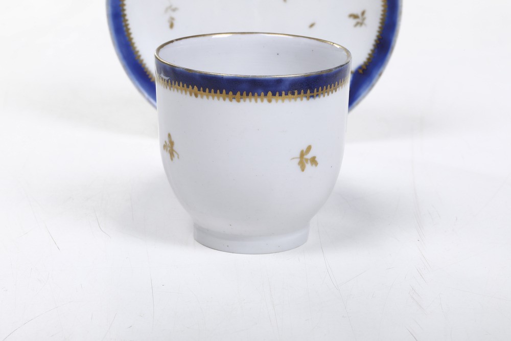Tazza con Piattino.venezia, Manifattura Cozzi, Fine del XVIII Secolo.