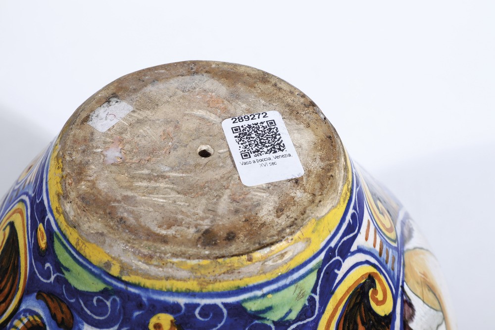 Vaso Globulare Venezia, Bottega di Mastro Domenego, Seconda Metà del XVI Secolo