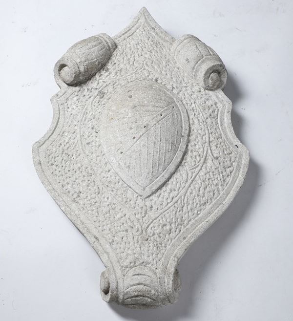 Stemma in pietra di Vicenza. XIX-XX secolo
