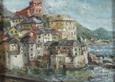 G. Bourriton (?) 1920 Boccadasse