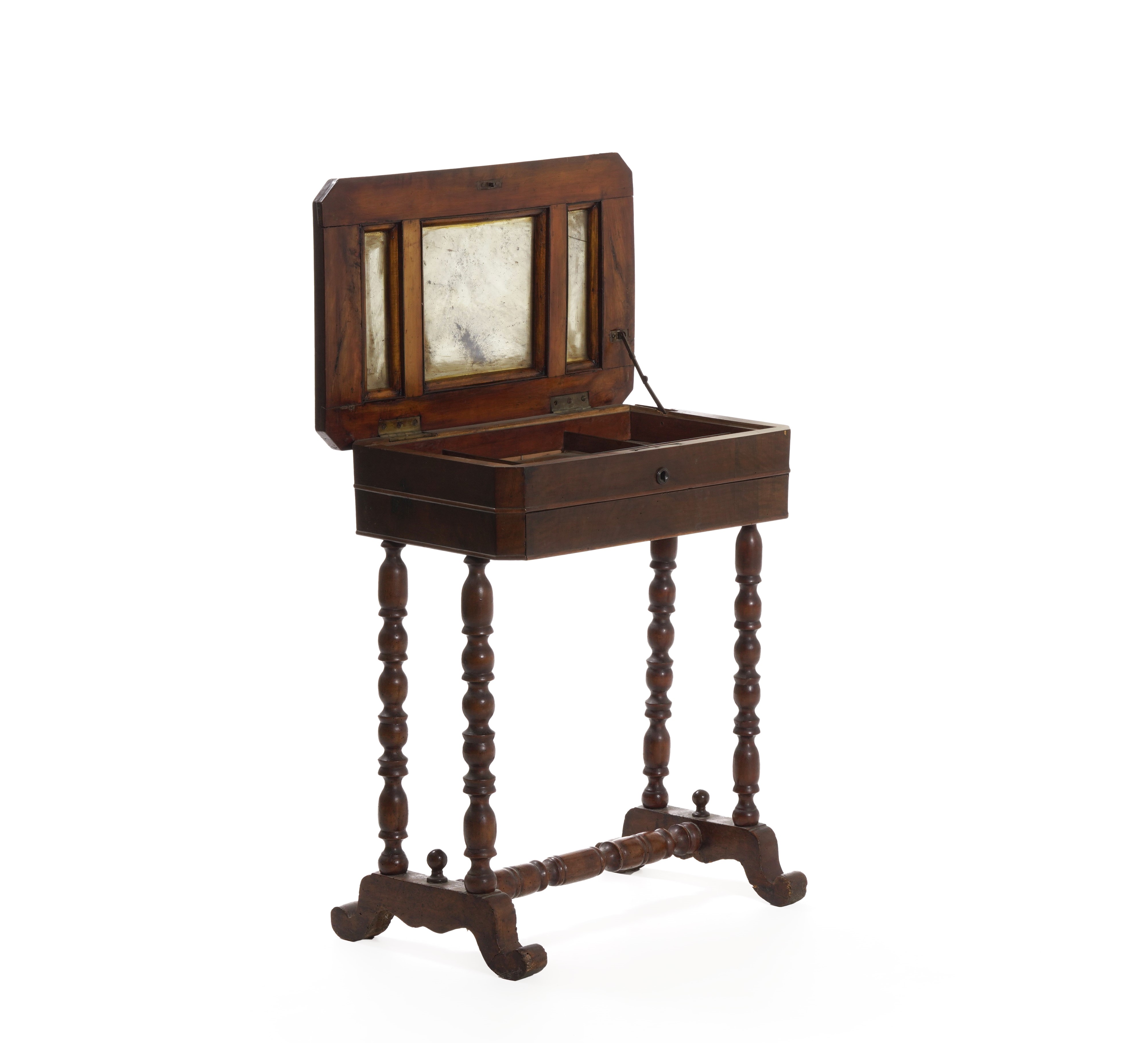 Tavolino da Lavoro in Legno. XIX-XX Secolo