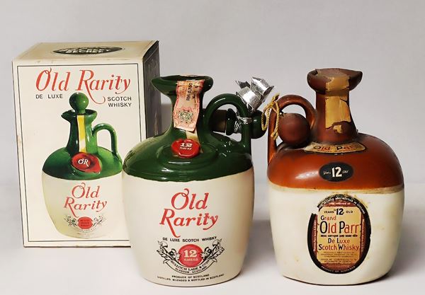 Grand Old Parr 12 Years, Old Rarity 12 Years, Scotch Whisky