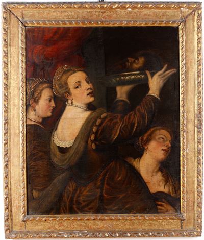 Salomè, olio su tela, cm 116x99