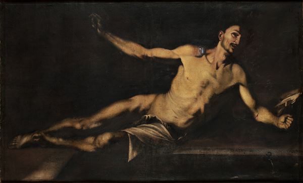 Scuola napoletana del XVII secolo Morte di Seneca