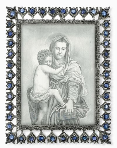 Madonna con Bambino. Maison Mario Buccellati, Italia, Seconda Metà del XX Secolo