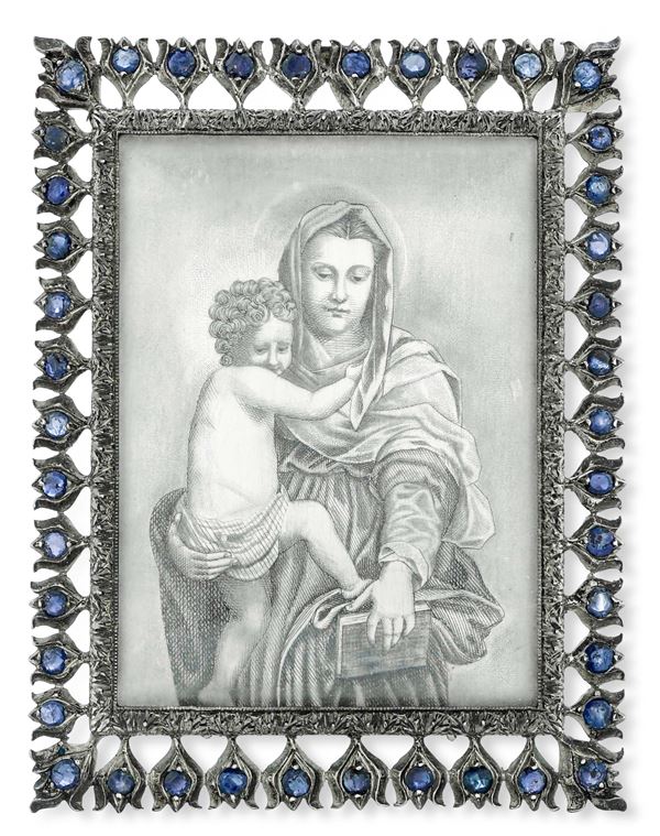 Madonna con Bambino. Maison Mario Buccellati, Italia, seconda metà del XX secolo