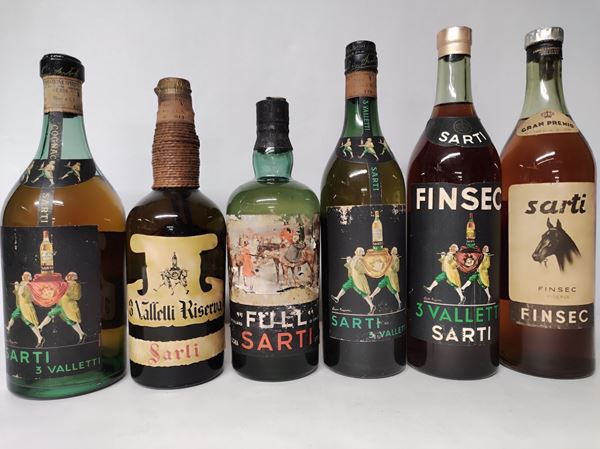 Collezione Sarti, Brandy-Cognac Italiani