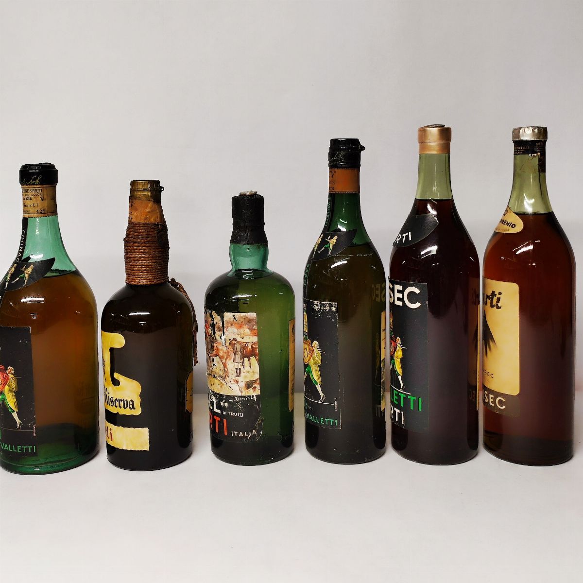 Collezione Sarti, Brandy-cognac Italiani