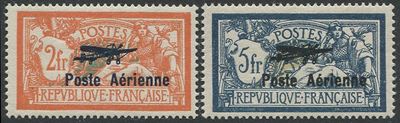 1927, Francia, Posta Aerea, "salone Aeronautico"