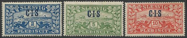 1920, Germania, Occupazioni, Slesvig, Servizio
