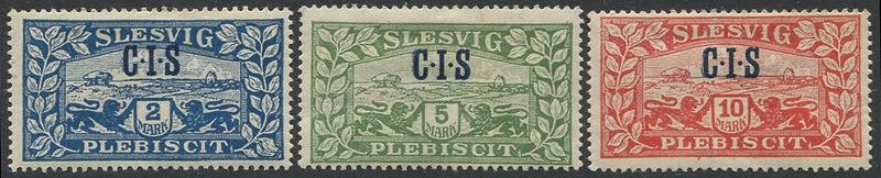 1920, Germania, Occupazioni, Slesvig, Servizio  - Asta Storia Postale e Filatelia - Cambi Casa d'Aste