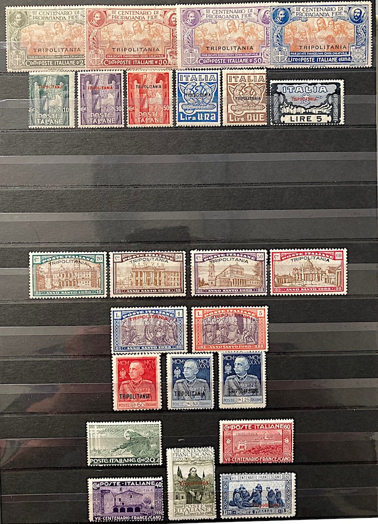 1874/1938, Colonie Italiane, Due Grandi Classificatori con Numerose Serie Nuove con t.L., Occupaz...