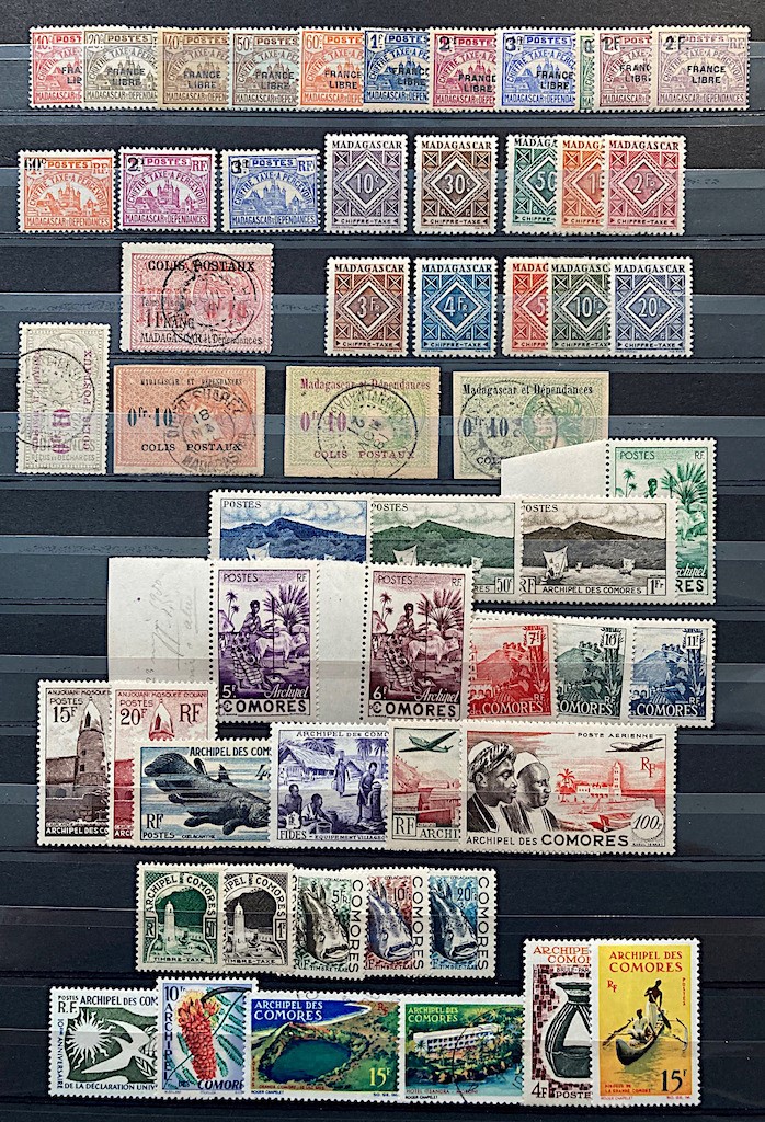 1907/1958, Colonie Francesi: Cameroun (1921/1953); Gabon (1922/1933); Moyen Congo (1907/1933); Ou...