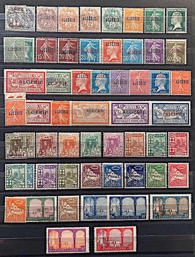 1920/1958, Colonie Francesi: Tunisia (1921/1955); Algeria (1924/1958); Marocco (1923/1950); Mauri...