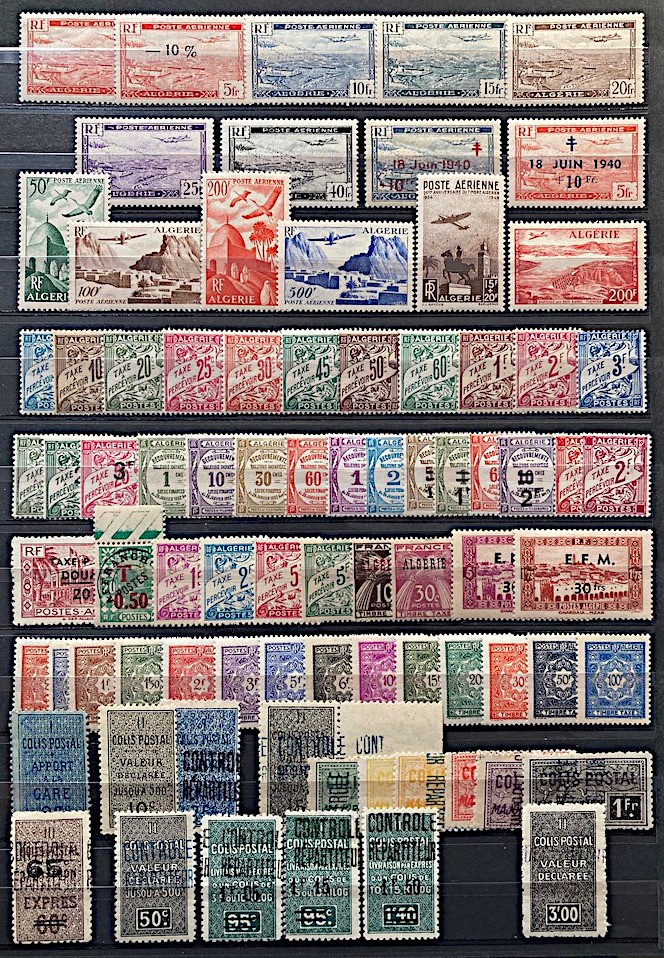 1920/1958, Colonie Francesi: Tunisia (1921/1955); Algeria (1924/1958); Marocco (1923/1950); Mauri...