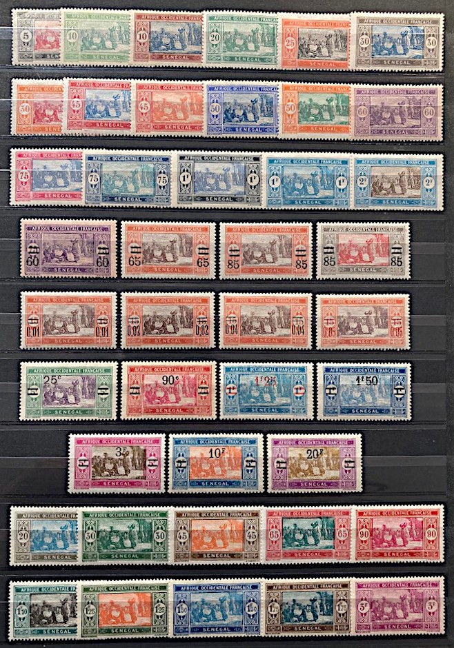 1920/1958, Colonie Francesi: Tunisia (1921/1955); Algeria (1924/1958); Marocco (1923/1950); Mauri...