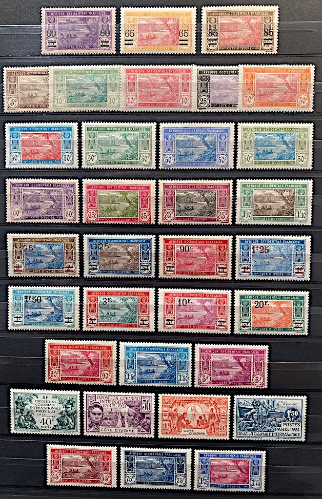 1920/1958, Colonie Francesi: Tunisia (1921/1955); Algeria (1924/1958); Marocco (1923/1950); Mauri...