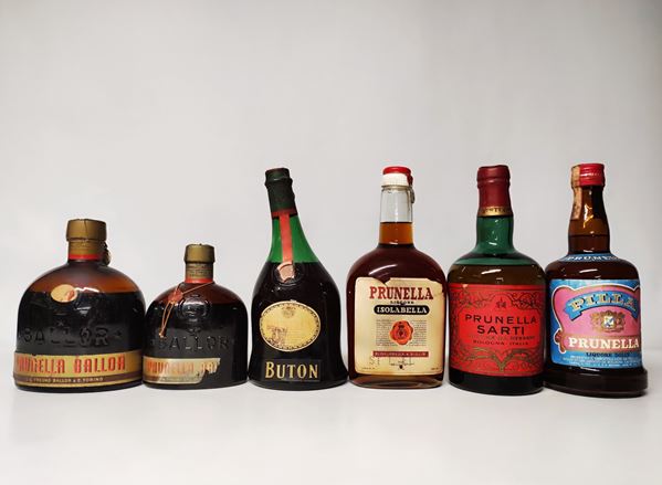 Collezione Prunella, Liquore Italiani