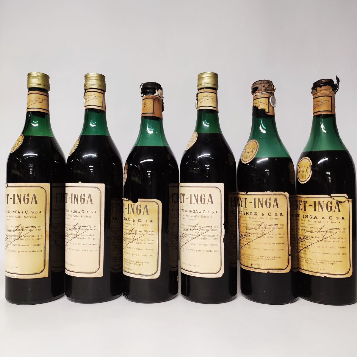 Collezione Fernet Inga, Liquore