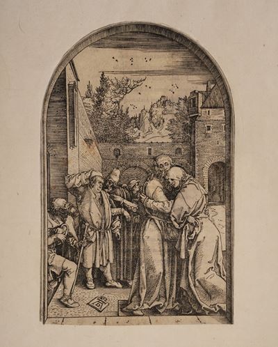 Albrecht Durer (norimberga 1471-1528) L'incontro di Gioacchino ed Anna Sotto la Porta Dorata... S...