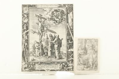 Cock Hieronimus (1507-1570) il Cristo Crocifisso e le Pie Donne... Anversa, 1563.