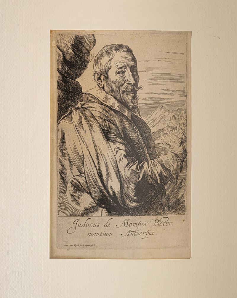 Anton Van Dyck Judocus De Momper... Anversa 1640 circa  - Asta Libri antichi e rari, Stampe, Vedute e Mappe - Cambi Casa d'Aste