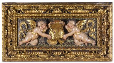 Fregio con Putti. Arte Spagnola del XVI Secolo, Ambito di Alonso Berruguete (1490-1561)