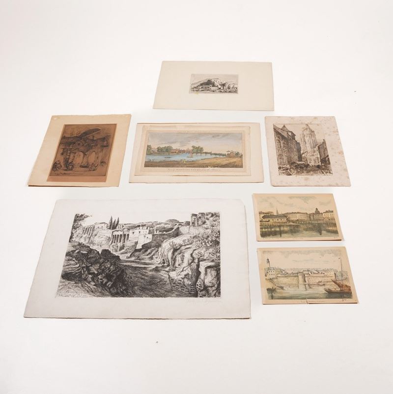 Vedute  - Auction Prints, Views and Maps - Cambi Casa d'Aste