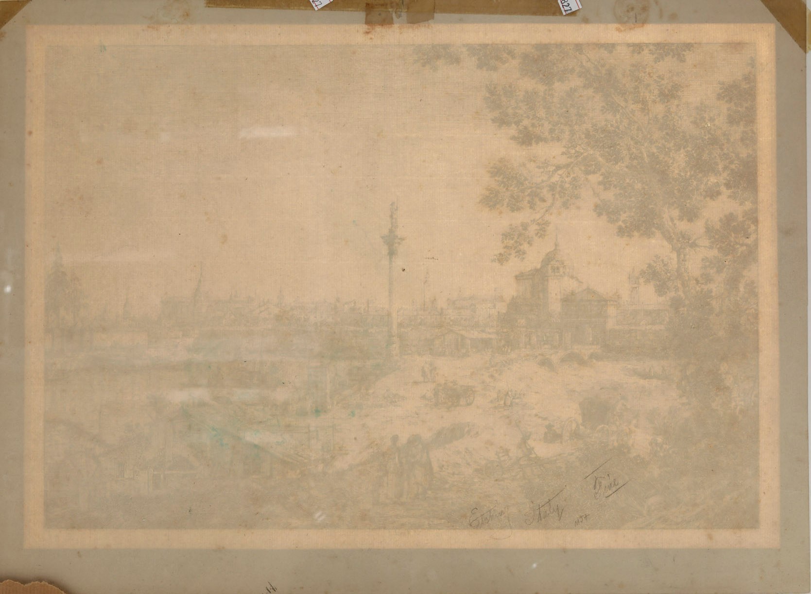 Giovanni Antonio Canal Detto Canaletto (1697-1768) Veduta Fantastica di Padova. Venezia, Pasquali...