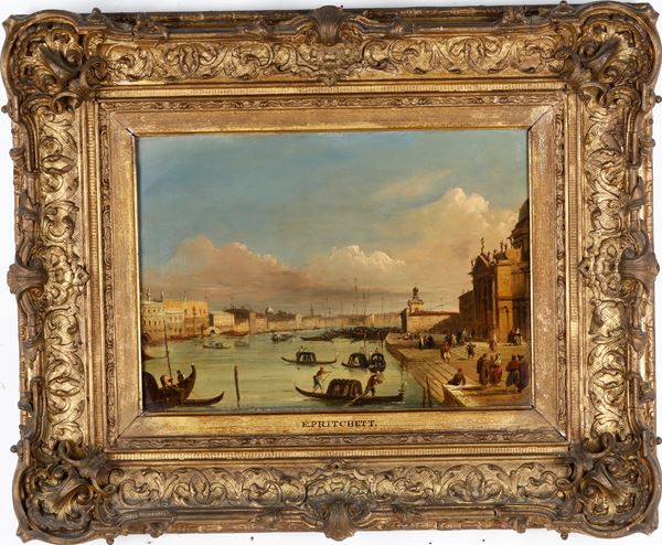 Edward Pritchett (attribuito a) Veduta di Venezia