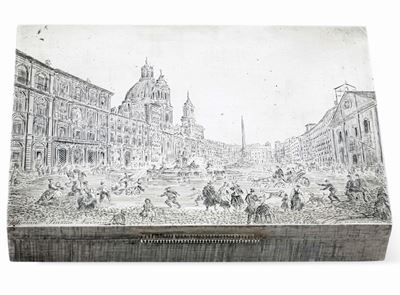Scatola. Firma Incisa Mario Buccellati. Italia, XX Secolo