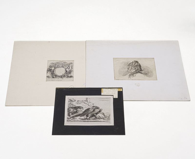 Stefano Della Bella (Firenze 1610-1664) Raccolta di incisioni  - Auction Prints, Views and Maps - Cambi Casa d'Aste