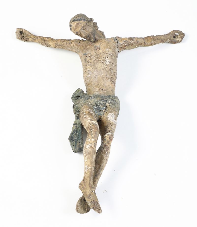 Corpus Christi. Scultore del XVII secolo  - Asta Scultura - Cambi Casa d'Aste