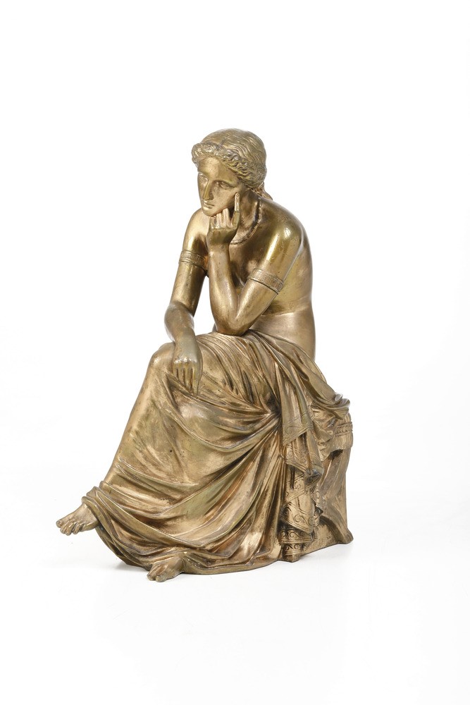Pierre Travaux, La Reverie (da modello, firma incisa sul retro)