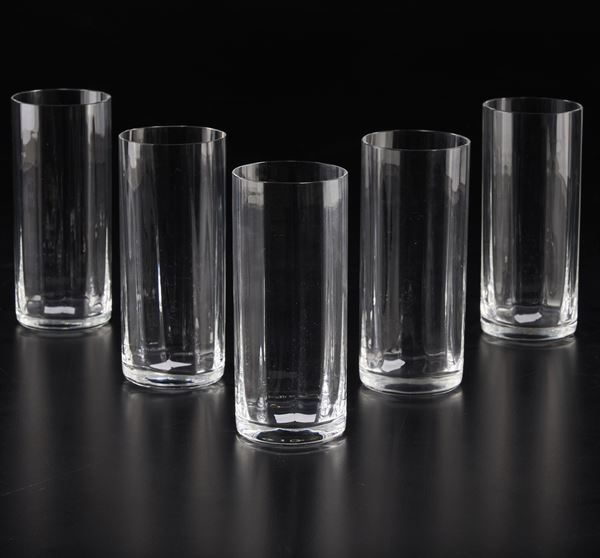 Dodici bicchieri da Whisky Murano, Manifattura di Carlo Moretti, seconda metà del XX secolo