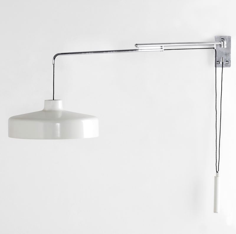 Gino Sarfatti : Lampada a parete mod. 194n  - Auction Design 200 - Cambi Casa d'Aste