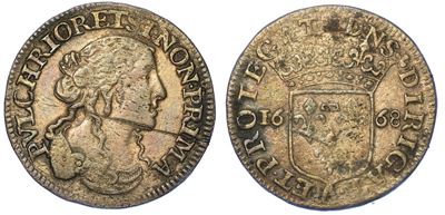 Arquata. Luigini Anonimi per il Levante, 1668-1669. Luigino 1668.