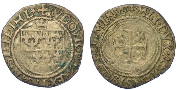 ASTI. LUDOVICO XII D'ORLEANS RE DI FRANCIA, 1498-1515. Parpagliola.