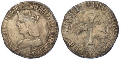 Cagliari. Ferdinando II D'aragona (ferrandino), 1479-1516. Reale.