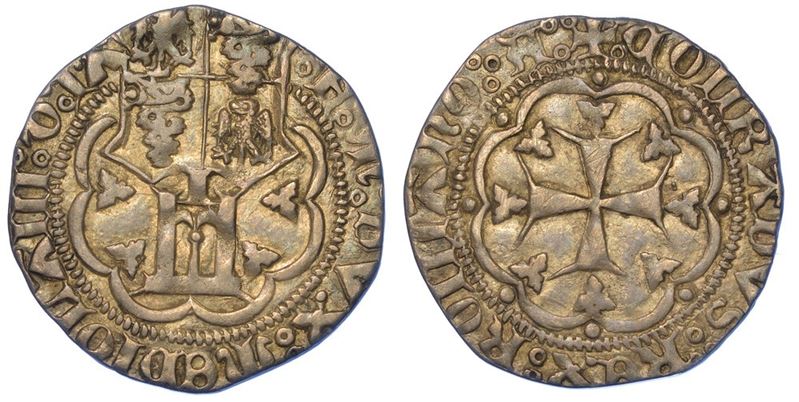 GENOVA. FILIPPO MARIA VISCONTI, 1421-1435. Grosso.  - Auction Numismatics - I - Cambi Casa d'Aste