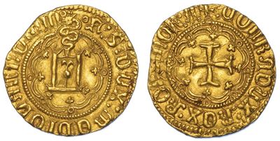 Genova. Francesco Sforza Duca di Milano e Signore di Genova, 1464-1466. Ducato.