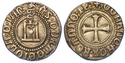 Genova. Galeazzo Maria Sforza Duca di Milano e Signore di Genova, 1466-1476. Grosso.