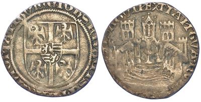 Mantova. Gian Francesco Gonzaga, 1407-1444. Grosso.