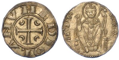 Milano. Eta' Comunale, Metà XIII-inizio XIV Secolo. Ambrosino D'argento (IV Tipo).