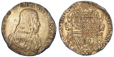 Milano. Carlo II di Spagna, 1665-1700. Filippo o Carlo 1676.
