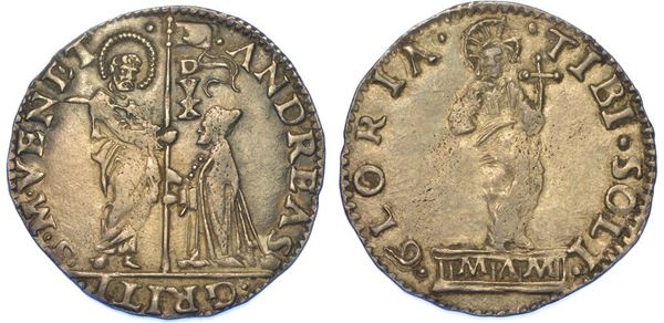 VENEZIA. ANDREA GRITTI, 1523-1532. Mocenigo o Lira.